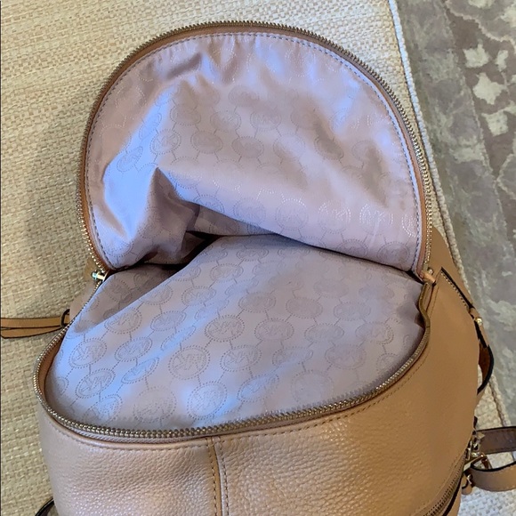 Michael Kors Leather Back Pack main image 5